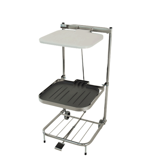 Säckställ Erik 60L 4 Hjul Bottenplatta , Fotpedal