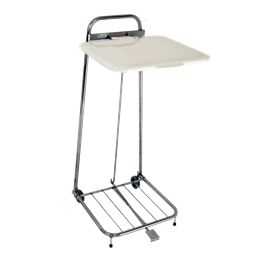 Säckställ Erik 125L 4 Hjul Bottenplatta , Fotpeda