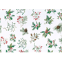 Julpapper 38cm Twigs & Berries Kraft