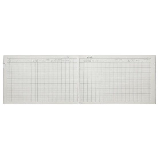 Kassabok ESSELTE för jordbruk 360x240mm 27 uppslag 1222 utgiftsposter