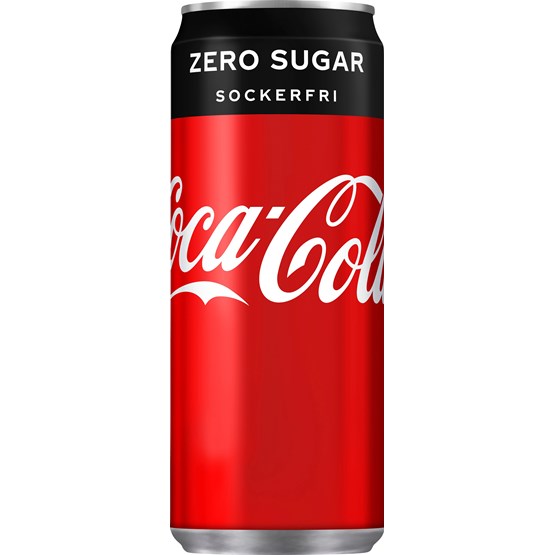 Coca Cola Zero Sugar 33cl Burk
