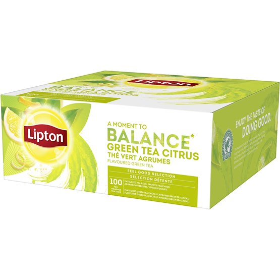 Te Lipton Green Citrus 100st/fp