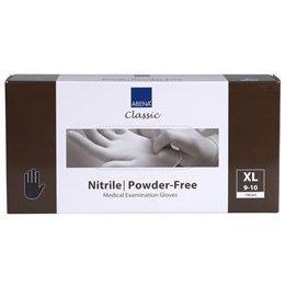 Nitrilhandske Puderfri Svart S 100st/fp Livsmedelsgodkänd