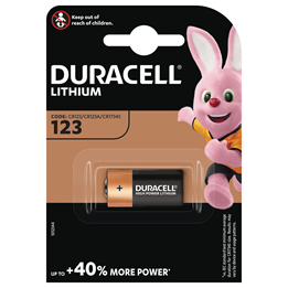 Batteri Duracell 123 Photo 3V Lithium