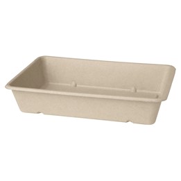 Box Bagasse BIOPAK 1200ml 40st/fp (Lock 40201028)