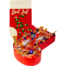 Julchoklad Julstrumpa 1300g