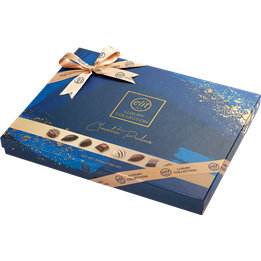 Julchoklad Lyxiga Praliner 504g Blå