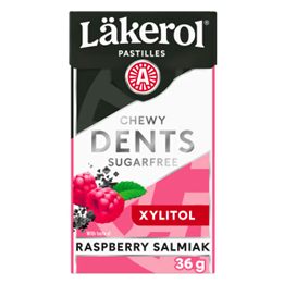 Dents Salmiak/berry Läkerol 36g