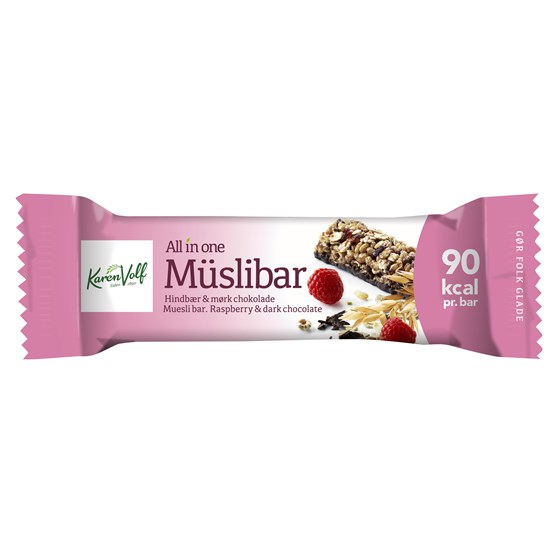 Muslibar Rasberry & dark chocolate 25g