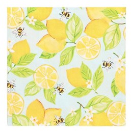 Servett 33cm 3-Lags Lemon Grove 20st/fp