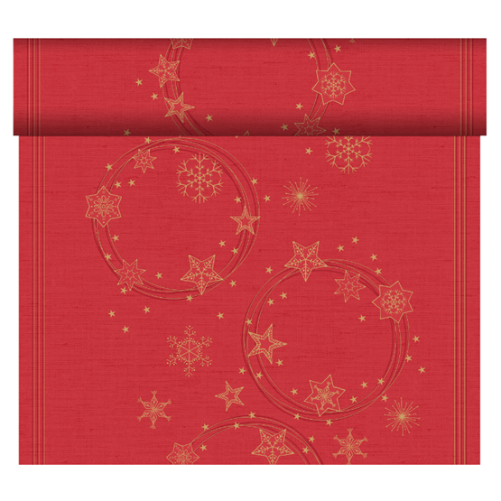 Vepa Dunicel 40cmx24m Star Shine Red