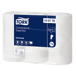 Toalettpapper Tork Universal T4 1-Lager 50,4m/rl  48st/fp