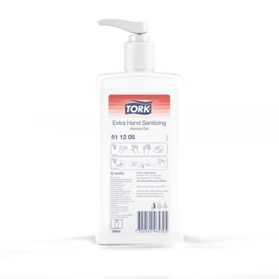 Handdesinfektion Gel Tork Extra Pumpflaska 500ml