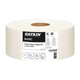 Toalettpapper Katrin Basic Gigant M Oblekt 1-Lager 435m/rl  6rl/fp