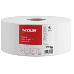 Toalettpapper Katrin Gigant M Oblekt 1-Lager 435m/rl  6rl/fp