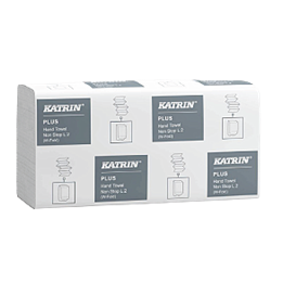 Pappershandduk Katrin Plus Non-Stop L2 W-folded 1995st/fp