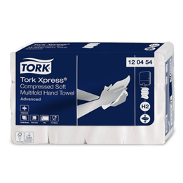Pappershandduk Tork Advanced Komprimerad H2 2-Lager 2400st/fp