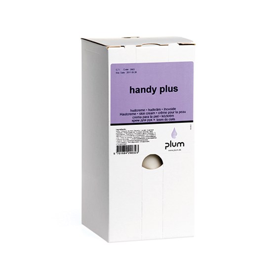 Hudkräm Plum Handy Plus 0,7 liter Bag-in-box