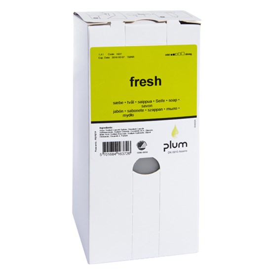 Tvål händer+krop Fresh Plum 1,4 liter bag-in-box