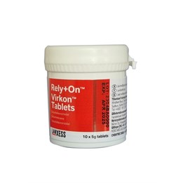 Desinfektonsmedel Rely+On Virkon Tabletter 10x5g