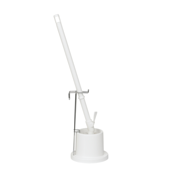 Toalettborste Med Hållare 720mm Medium Vit