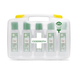 Ögondusch i Väska Cederroth 5x500ml