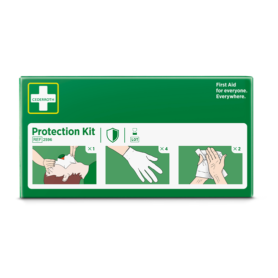 Skyddspaket Cederroth Inkl Mask/Handskar/Desinfektionsmedel