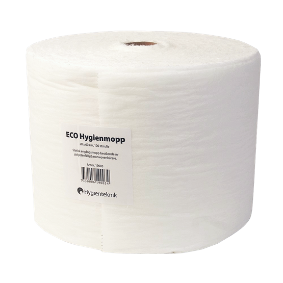 Engångsmopp ECO 20x60cm 100st/rl