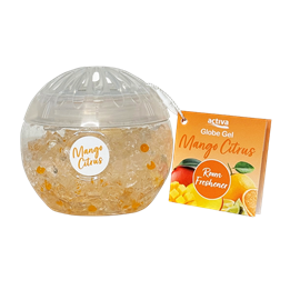 Luktförbättrare Activa Globe Gel Mango Citrus