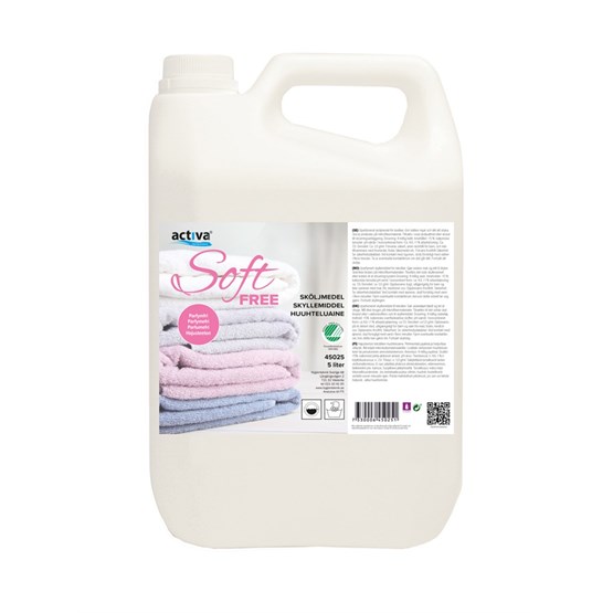 Sköljmedel Activa Soft Free 5L