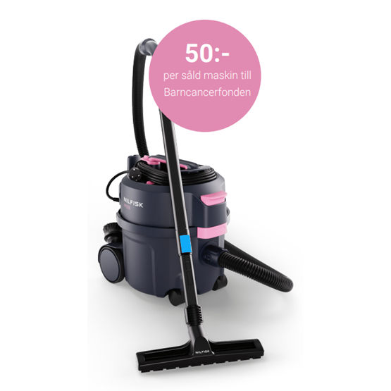 Dammsugare Nilfisk Pink VP300 Nordic Hepa-Filter