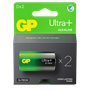Batteri GP Ultra Plus Alkaline D LR20 1,5V 2st/fp