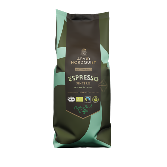 Espresso Arvid Nordqvist Sincero Espresso 1000G Espresso hela bönor
