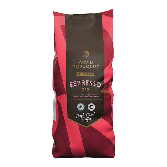 Kaffe Espresso Arvid Nordquist ORO 1000g Espresso hela bönor
