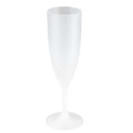 Plastglas Flergångs 15cl Champagne Frostat
