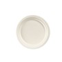 Tallrik Bagasse Ø 22 cm Vit 50st/fp