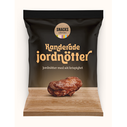 Kanderade Jordnötter 225g