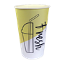 Pappersbägare 40cl Smoothie Fresh 90mm 44st/fp Lock 572159