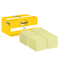 Post-It 653 51x38mm Gul 12st/fp