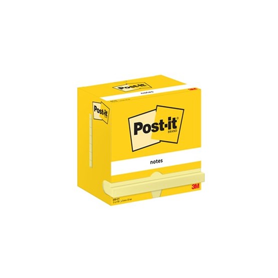 Post-It 655 76x127mm Gul 12st/fp