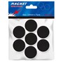 Magnet Rund 25mm Svart 7st/fp