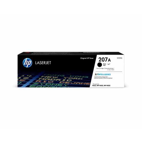 Toner HP Color LaserJet Pro 207A Svart