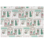 Julpapper 38cm x 150m Christmas Town