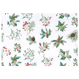 Julpapper 38cm x 150m Twigs & Berries