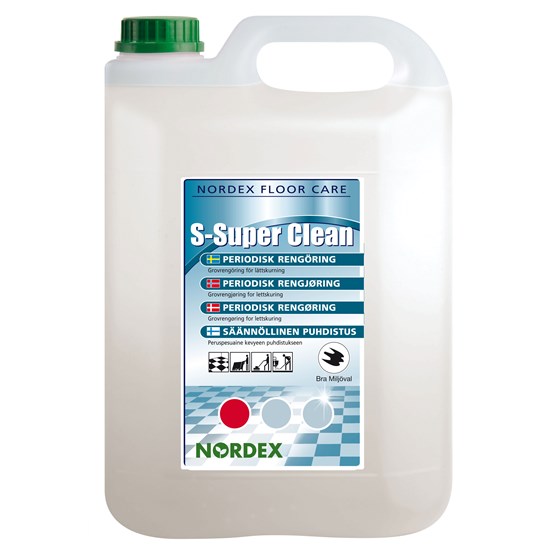 Golvunderhållsmedel Nordex S-Super Clean 5L