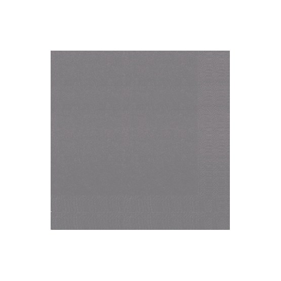Servett 33cm 3-Lags Granitgrå 125st/fp