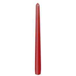 Antikljus 25cm Stearin Röd 7,5Tim 50st/fp