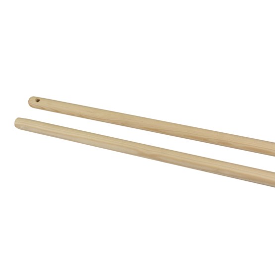 Träskaft 150cm Olackerat