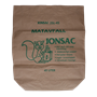 Papperssäck 45L Brun 55x65x18cm 70g/m2 2 Blad MATAVFALL Våtstarkt kraftpapper