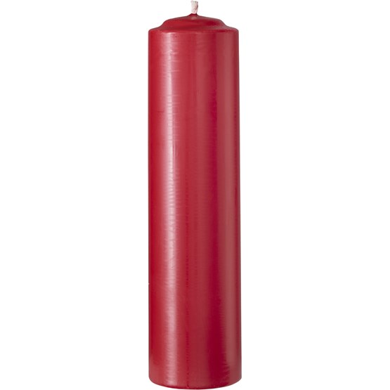 Gilleljus 200x52mm Röd Stearin